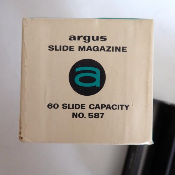 VINTAGE 35mm ARGUS SLIDE PROJECTOR TRAY MAGAZINE SPILL PROOF LOT OF 3 - Picture 11 of 13